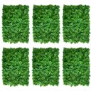 Ver imagem 3 de 25 Placas Trevo Artificial (60x40) Folhagem Verde para Painel Decorativo e Muro Vertical Interno