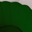 Ver imagem 4 de Kit 2 Poltronas Pétala Veludo Verde Musgo Pés Palito - Kimi Design