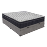 Conjunto Cama Box Casal Baú Colchão Airtech D45 Extra Firme Cinza - 1
