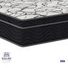 Conjunto Cama Box Casal Baú Colchão Airtech D45 Extra Firme Cinza - 3
