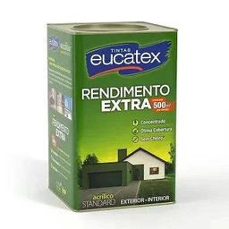 Tinta Rendimento Extra Acrilico Branco 18L Eucatex - 1
