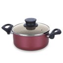 Ver imagem 1 de Caçarola Alumínio com Tampa de Vidro 8,3L Paris Tramontina