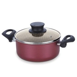 Caçarola Alumínio com Tampa de Vidro 8,3L Paris Tramontina - 1