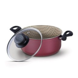 Caçarola Alumínio com Tampa de Vidro 8,3L Paris Tramontina - 2