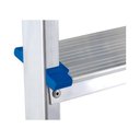 Ver imagem 2 de Escada Banqueta 3 Degraus Reforçada Alumínio Azul Mor