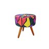 Puff Bali Decorativo Estampa Romero Brito 1 - 2