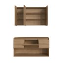 Ver imagem 6 de Gabinete de Banheiro Suspenso 110cm com Espelheira sem Cuba Mel CJ9290