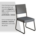 Ver imagem 6 de Kit 4 Cadeiras para Sala de Jantar Napoli