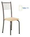 Ver imagem 7 de Kit Conjunto 4 Cadeiras Metal Assento Cozinha Sala de Jantar