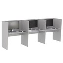 Ver imagem 1 de Guiche Office 3 Lugares Irlanda Cinza