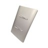 2 Interruptores Simples Horizontal Cromados com Placa 4x2 Prata - Novara Colors Icn - 1