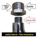 Ver imagem 7 de 2143 Mvs C70 Torneira Bancada Pia Cozinha Alta Vazão Saída Filtro 1/4" ou Máquina Lava Louças 3/4"