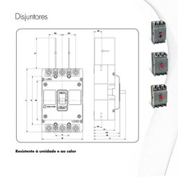 Disjuntor Cx Mold Asgard Trip 125a Steck - 6