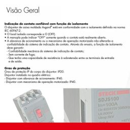 Disjuntor Cx Mold Asgard Trip 150a Steck - 5