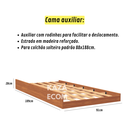 Ver imagem 5 de Treliche Beliche Cama Auxiliar 03 Colchão D33 Cor:nature