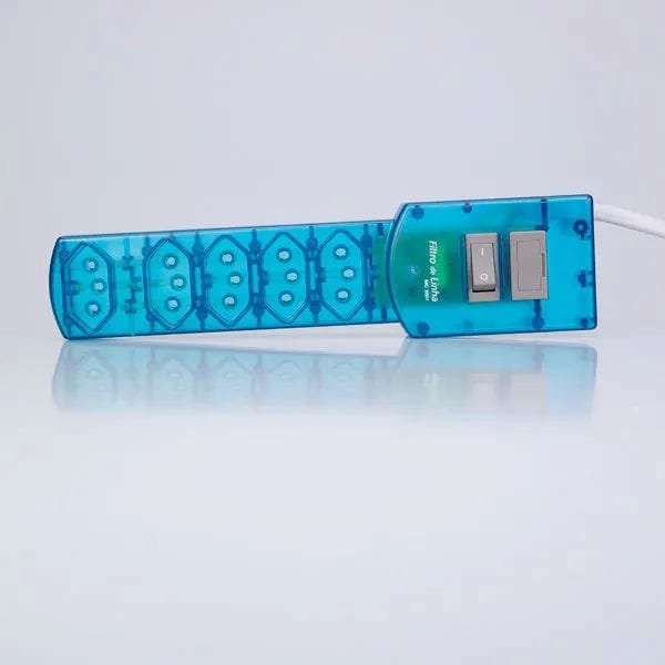Filtro Cabo 1m5 Azul Bivolt Margirius - 2