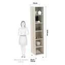 Ver imagem 2 de Paneleiro Luciane 40cm 2 Portas Lis Luciane Móveis