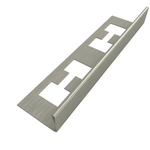 Perfil "l", Aço Inox 304, Escovado - 2 X 12 X 1800 Mm