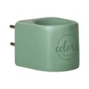 Ver imagem 1 de Aromatizador Elétrico Colors de Porcelana Bivolt - Via Aroma Verde