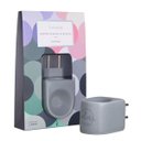 Ver imagem 3 de Aromatizador Elétrico Colors de Porcelana Bivolt - Via Aroma Cinza
