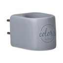 Ver imagem 1 de Aromatizador Elétrico Colors de Porcelana Bivolt - Via Aroma Cinza