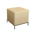 Ver imagem 1 de Puff Design Sevilha Preto e Bege - Cor: Preto