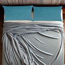 Ver imagem 2 de Conjunto Porta Travesseiro em Veludo Liso Várias Cores Cor:azul Turquesa