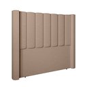 Ver imagem 1 de Cabeceira para Cama Box King 193 Cm Rania Linho Bege I02 - D'Rossi
