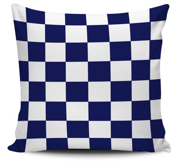 Kit 4 Almofadas Geometrica Azul Marinho 45x45 - Pano e Arte - 4