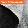 Tapete Peludo Decorativo para Sala e Quarto 200x240cm Casen Cor:Preto - 2