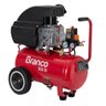 Compressor de Ar 25 Litros 1,9HP Branco 8 Pés Branco Motores Cor Vermelho 110V - 2