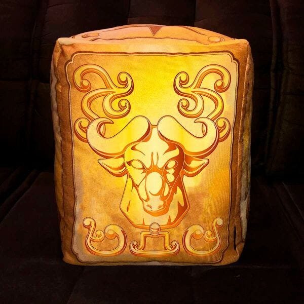 Almofada Pandora Box Cavaleiro de Ouro Aldebaran de Touro CDZ - 5