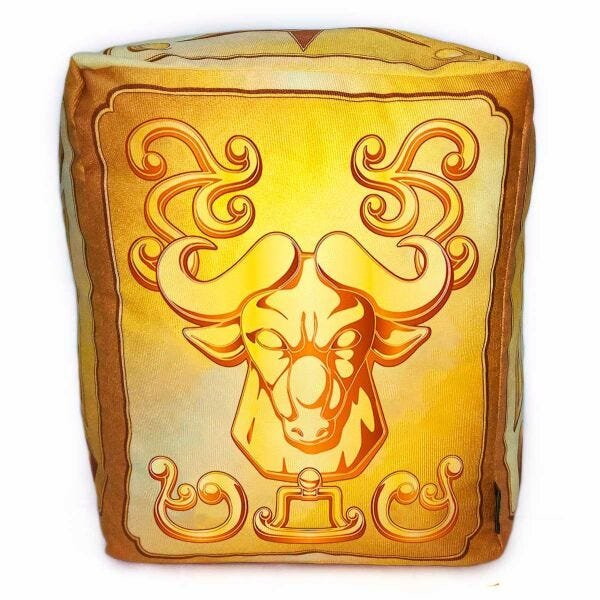 Almofada Pandora Box Cavaleiro de Ouro Aldebaran de Touro CDZ - 1