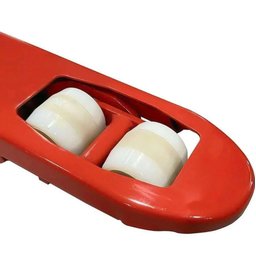 Transpalete Paleteira Manual 3tons 685x1220 Roda Dupla Nylon Galzer - 6