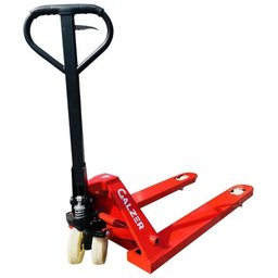 Transpalete Paleteira Manual 3tons 685x1220 Roda Dupla Nylon Galzer - 1