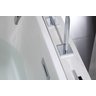 Torneira Misturador Duplo Comando Quadrada Cromada Luxo para Banheiro Lavabo Inovartte In04 - 5