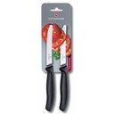Ver imagem 2 de Faca de mesa 23cm para carnes lâmina serrilhada 12cm Victorinox 6.7833.B 2 peças
