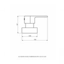 Ver imagem 2 de Acabamento de Registro Base Docol 1-2 e 3-4 e 1 (Pequeno) Preto Fosco - LED