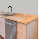 Ver imagem 6 de Torneira Flexível Jato Duplo Black e Cromado Bancada 1/4 de Volta C60:cromado