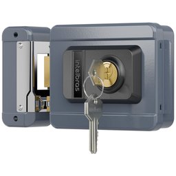 Fechadura Elétrica 12V Sobrepor FX 1500 Cinza Intelbras - 5