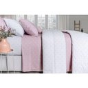 Ver imagem 4 de Jogo de Cama Duplo Queen 4 Peças Percal 180 Fios Petit Rosa Sonhare Prata