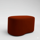 Ver imagem 3 de Puff Orgânico Feijão Curvo Redondo Confortável Sala Moderno Suede