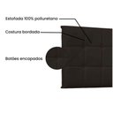 Ver imagem 2 de Cabeceira Painel Casal 1,40m Verona Corano Marrom