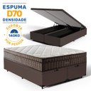 Ver imagem 2 de Cama Box Baú com Colchão de Espuma D70 Pillow In Ultra Dream Queen 158cm