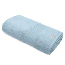 Toalha De Rosto Bouton/Buettner Algodão Egípcio 50cmx80cm Platine Azul Reviera - 1