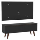 Ver imagem 7 de Rack Madesa Le Mans e Painel para Tv até 55 Polegadas 2 Portas - Preto