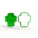 Ver imagem 1 de Cortador Anjinho com Coração Anjo Batizado Tamanho 7cm