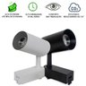 Trilho Eletrificado 1m + 3 Spots Preto Led 7w Bivolt 3000k Branco Quente - 3