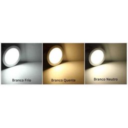 Trilho Eletrificado 1m + 3 Spots Preto Led 7w Bivolt 3000k Branco Quente - 4