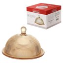 Ver imagem 2 de Queijeira Graffiato Âmbar 20x13 Cm - Haüskraft Qqjra010/ab